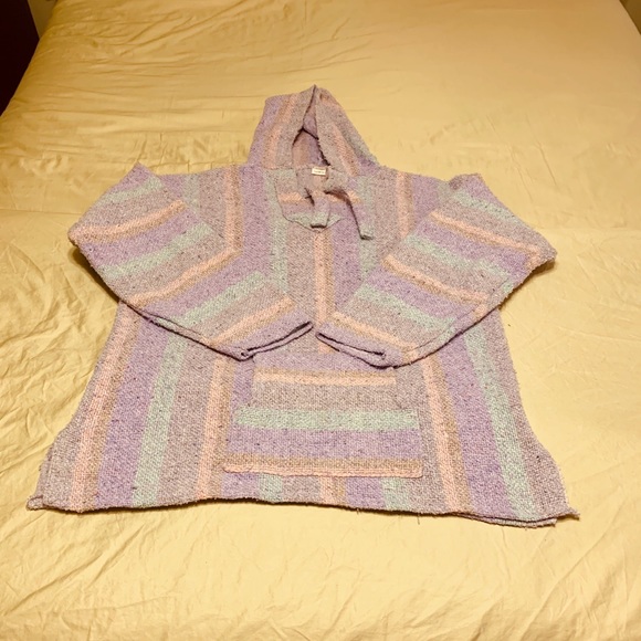 VelMex Tops Authentic Mexican Baja Pullover Hoodie Size L Poshmark